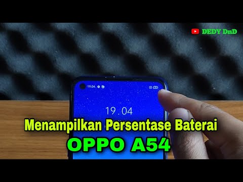 How to Display Battery Percentage on Oppo A54 Phone