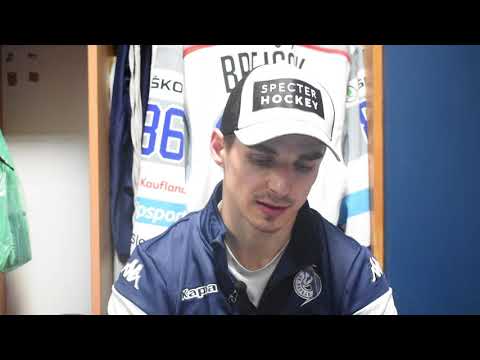 Daniel Brejčák po zápase s Novými Zámkami (42. kolo)