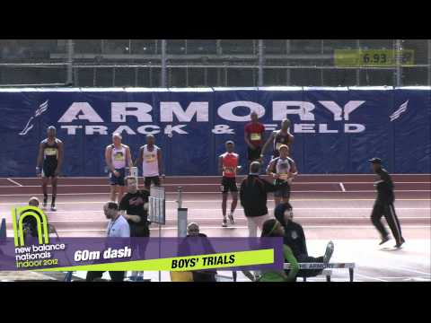 Boys 60m Heat 5 - New Balance Indoor Nationals 2012