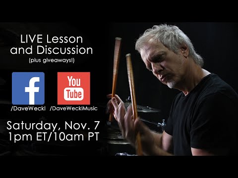 Dave Weckl LIVE Technique Lesson