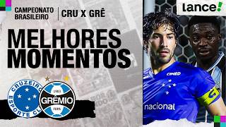 CRUZEIRO 2 x 0 GRÊMIO | MELHORES MOMENTOS | CAMPEONATO BRASILEIRO 2026 | 12ª RODADA