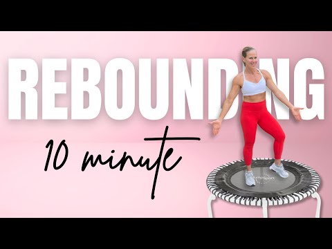10 MIN Rebounding Daily Bounce | All Levels Trampoline at Home Workout