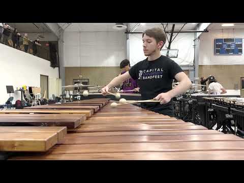 Rhythm X 2023 Finals Rehearsal Marimba Cam - Mackenzie Click
