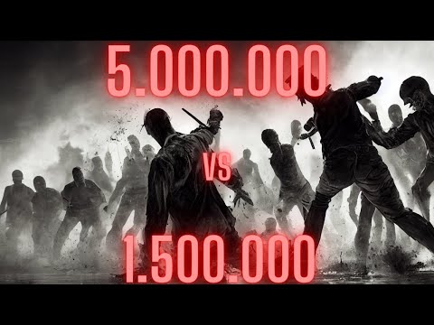 Ultimate Epic Battle Simulator 2 UEBS 2 - 5,000,000 Zombies vs 1,000,000 Spartans and 500,000 Archer