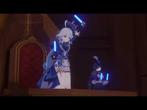 Furina dancing to 12h of Bonetrousle