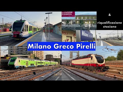 Treni pomeridiani a MILANO GRECO PIRELLI dalle 17:00 alle 18:45 + riqualificazione della stazione!
