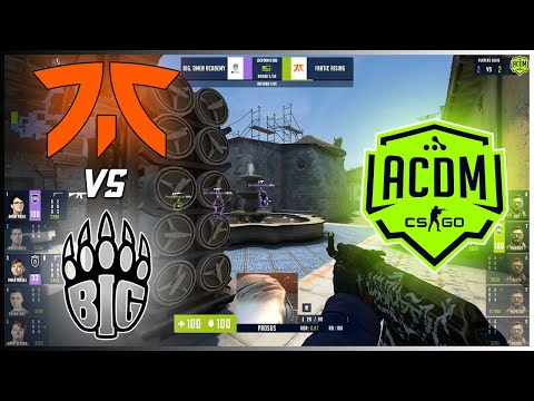 Fnatic Rising vs BIG Academy | WePlay Academy League Season 1 - HiGHLiGHTS | CSGO