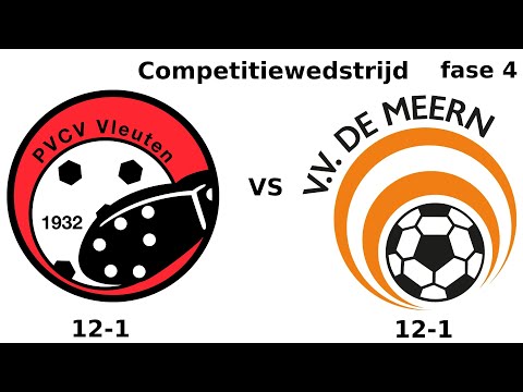 PVCV 12-1 VS De Meern 12-1
