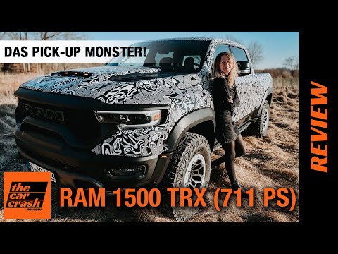 RAM 1500 TRX (711 PS | 881 Nm) Ist DER überhaupt erlaubt?! 😱 Fahrbericht | Review | V8 Sound | 2021