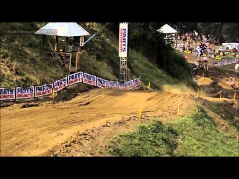 Differences Between a Football Player and a MX Rider - With Chad Reed Crash at Millville 2011