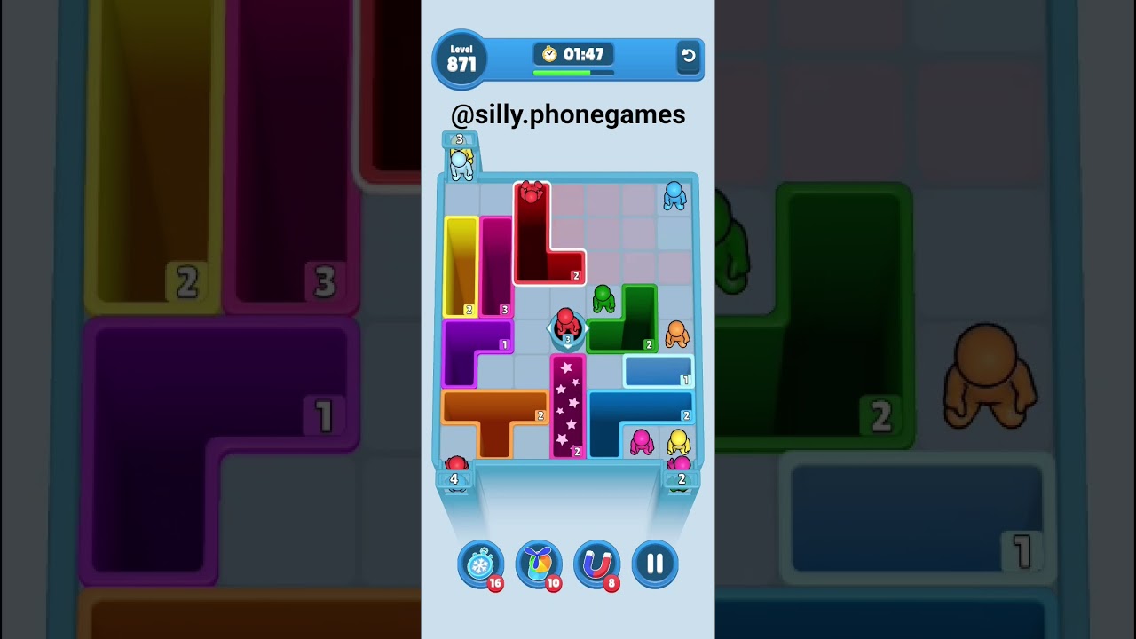 Drop Away Level 871 Walkthrough Solution