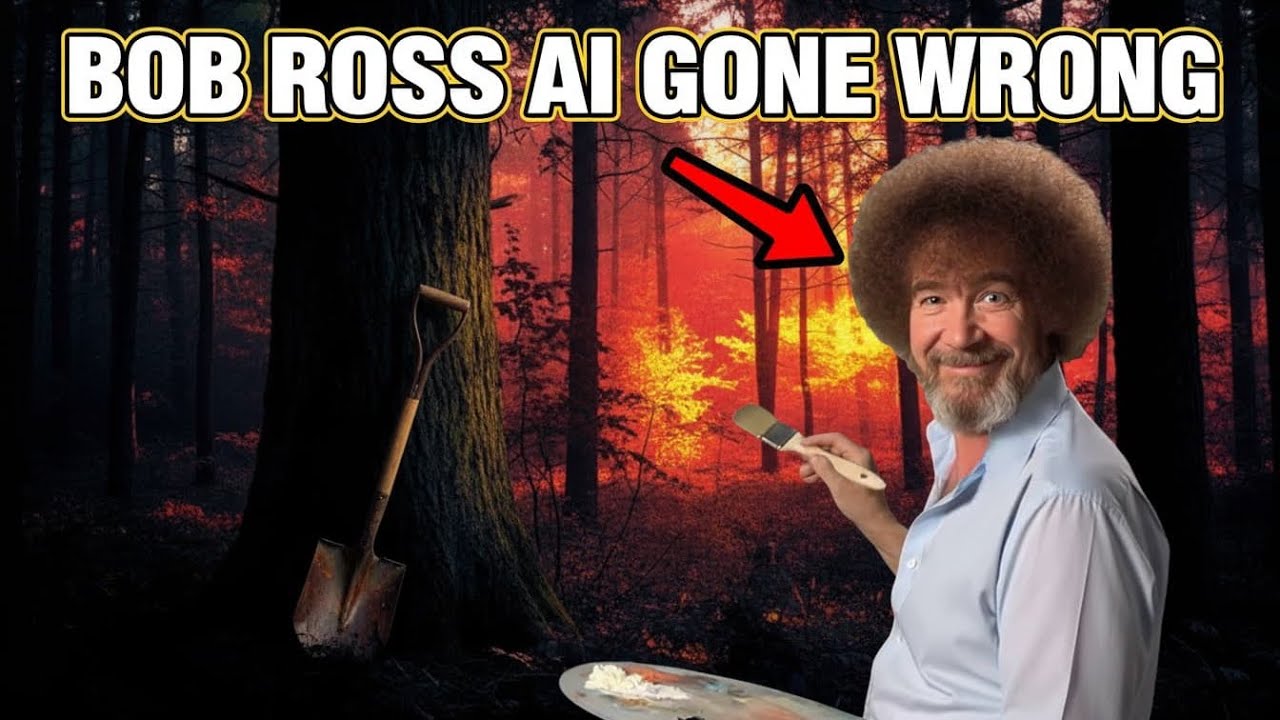 Painting With Bob Ross Funny Video Compilation 😂😂😂 | Parody Videos | AI Comedy | Sora 2 VEO 3
