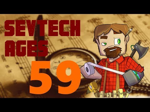 1.12 Modded Minecraft SevTech Ages: Episode 59: Searching For Diamonds!