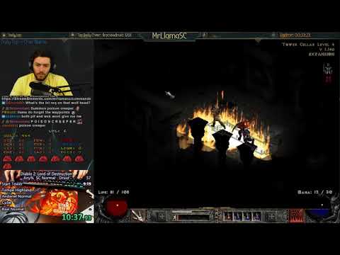 Diablo 2 - Any% HC Druid Speedruns (06/13/2018)
