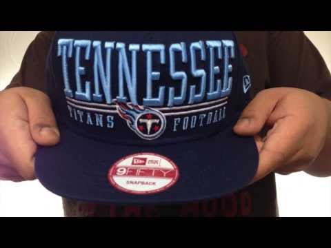 Titans 'NFL LATERAL SNAPBACK' Navy Hat by New Era
