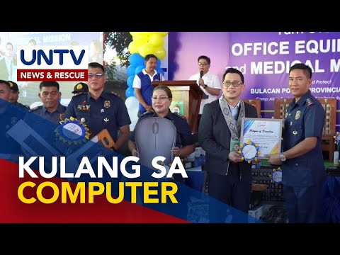 Kakulangan ng maayos na computer sa mga opisina ng Bulacan Provincial Office, tinugunan ng MCGI