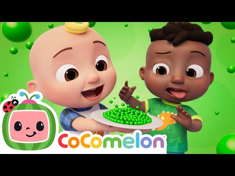 おいしいえんどう豆のうた | フルーツ・野菜 | ココメロン 童謡・子供の歌 (Yummy Peas Song | Fruit & Vegetables for Kids | CoComelon Nursery Rhymes & Kids Songs)