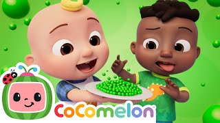Download lagu Yummy Peas Song | Fruit & Vegetables for Kids | CoComelon Nursery Rhymes & Kids Songs mp3