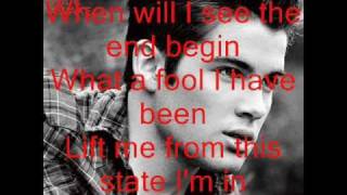 Joe McElderry - Someone Wake me Up (Lyrics on screen)