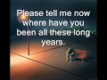 Tears falling down 