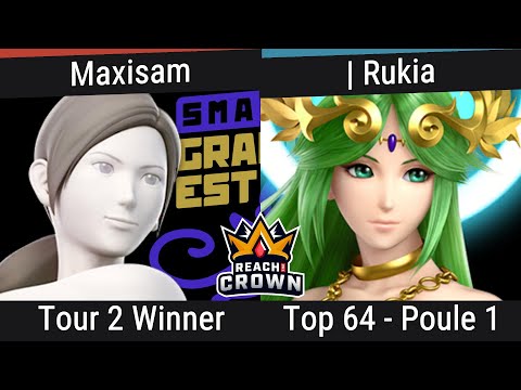 [Reach The Crown #10] - Maxisam (Entraîneuse Wii Fit) vs. Rukia (Palutena) - WR2