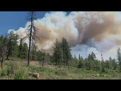 Wildfire burns in the Columbia River Gorge | kgw.com