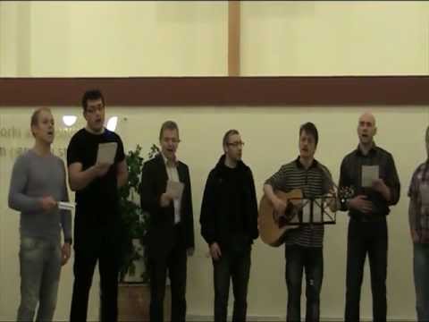 2012-01-18 Missiónsvika - Manskórið í Leirvík 2