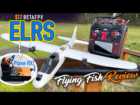 GREAT COMBO! - BetaFpv ELRS Micro RX and Eachine Flying Fish - REVIEW & TESTING ✈️