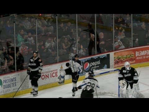 Elgin Pearce has two huge goals in back-to-back games against Rapid City