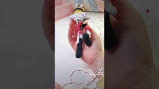 angel dust! 🩷 #hazbinhotel #angeldust #crochet #amigurumi #smallbusiness