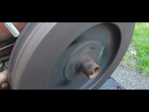 Bauscher d5  6ps standmotor spielen mit drehzahl ruhige lauf verdampfer motor diesel engine