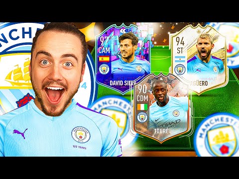 BYGGER DET BÄSTA MANCHESTER CITY PAST AND PRESENT LAGET PÅ FIFA 23