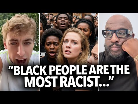 "Black People Are the Most Racist In America Now," White Man Says They're Accepting, Scared In Hoods
