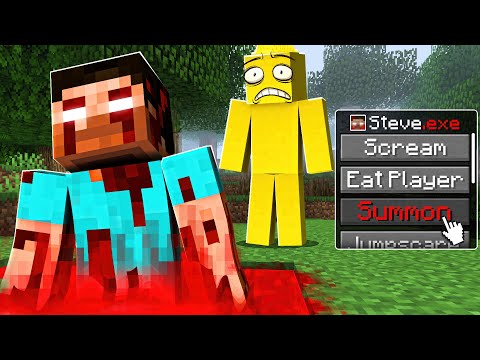 Playing As STEVE.EXE To Troll My Friend