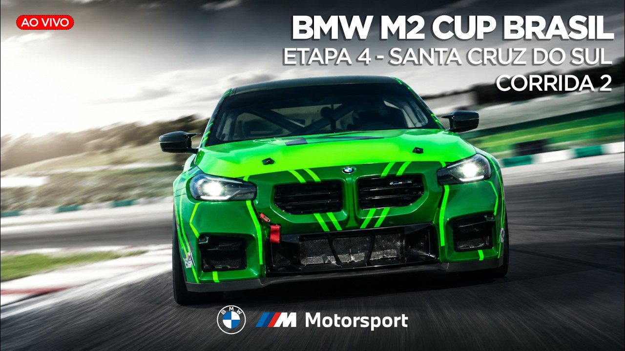 BMW M2 CUP BRASIL AO VIVO - ETAPA 4 SANTA CRUZ DO SUL - CORRIDA 2