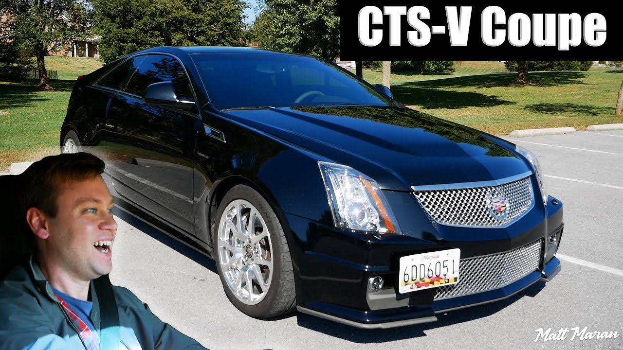 MANUAL 2011 Cadillac CTS-V Coupe Review!