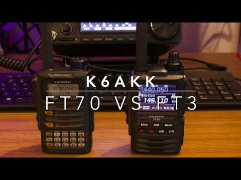 Yaesu FT70 vs FT3