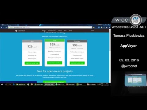 Spotkanie 86: Tomasz Pluskiewicz - AppVeyor