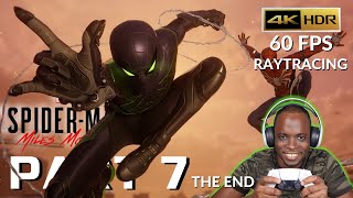 SPIDERMAN MILES MORALES PS5 Gameplay Walkthrough Part 7 - The Ending - Full Game
