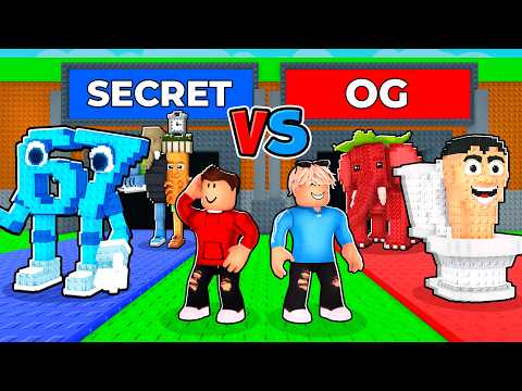 SECRET vs OG Brainrots in Steal a Brainrot