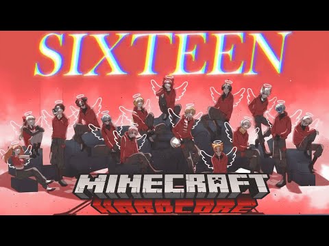 【Minecraft】 XVI全員集合！〇んだらリセットのハードコアマイクラ！！！【るぅと／すとぷり／STPR Family】