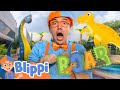 Can Blippi Dig Up Dinosaur Fossils And Skeletons