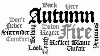 Autumn Fire-Dont Look Back (Utica sessions)