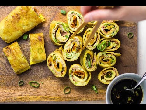 Healthy Taiwanese Breakfast Crepes - Dan Bing ! | Gluten-Free !