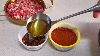 吃麻辣面离不开灵魂麻辣肉酱，家常做法简单省事，越麻越辣越想吃 #麻辣面#麻辣肉酱