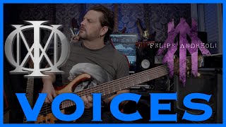 Felipe Andreoli - Dream Theater - Voices [Bass Cover]