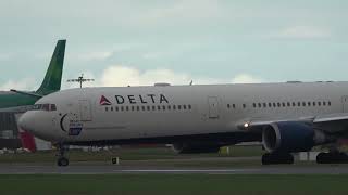 Delta Relay for life livery. Celebrate, Remember, Flight Back. Boeing 767-400