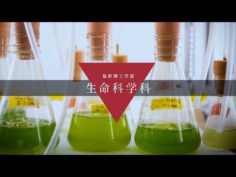 国際経済学科 中央大学　基幹理工学部　生命科学科【PV】