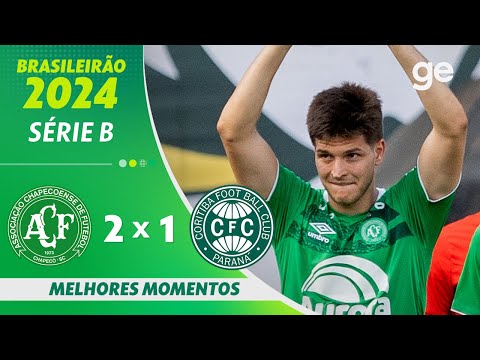 Gols e lances de Chapecoense x Coritiba