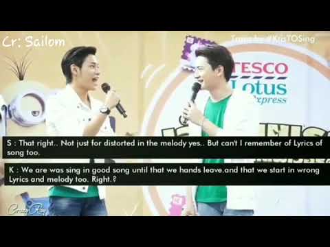 (Engsub) 180526 - Krist Singto - If We don't hold hands. We can't remember the lyrics of song